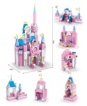 Zestaw Klocków 1000el. Zamek Księżniczki