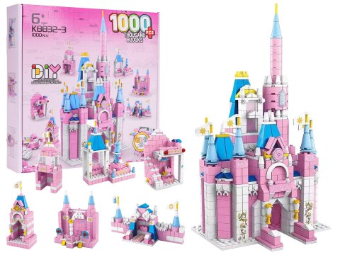 Zestaw Klocków 1000el. Zamek Księżniczki
