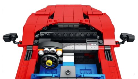 Zestaw Klocków Auto Sportowe Czerwone 1069el.