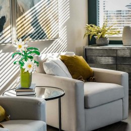 Zestaw Klocków Kwiaty Białe 571el.