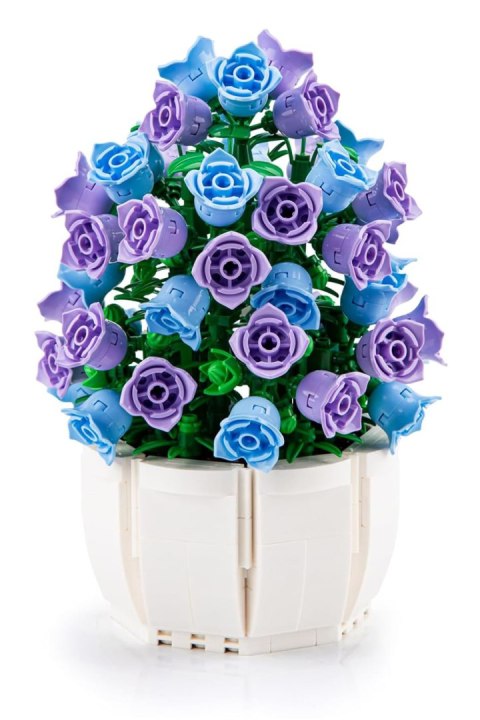 Zestaw Klocków Kwiaty Fioletowe 570el.