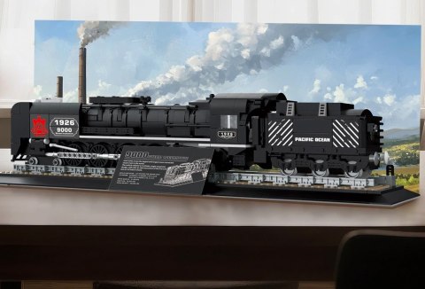 Zestaw Klocków Lokomotywa Retro 1546el.