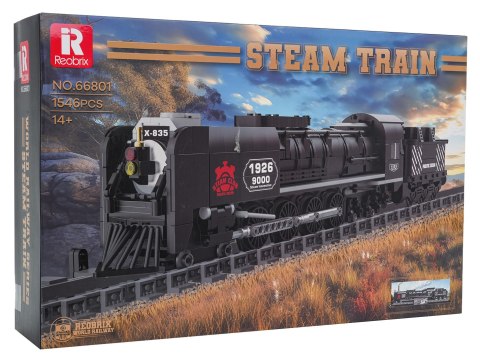 Zestaw Klocków Lokomotywa Retro 1546el.