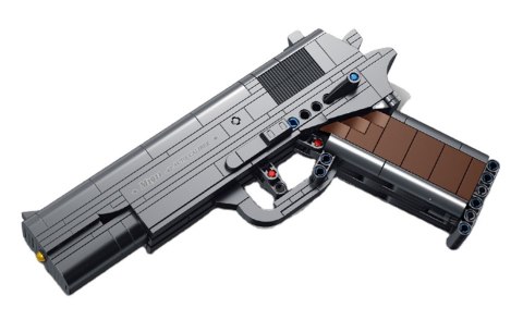 Zestaw Klocków Militaria Pistolet 333el.