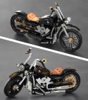 Zestaw Klocków Motocykl Czarny 455el.