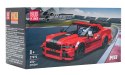 Zestaw Klocków Pojazd Sportowe Czerwone 481el.