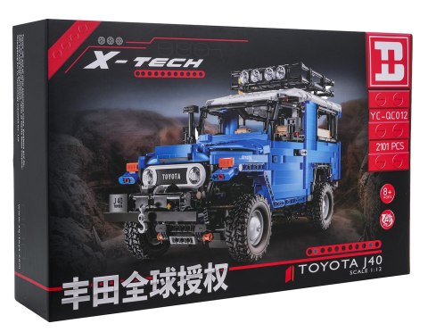 Zestaw Klocków Pojazd Terenowy 2087el. Niebieski