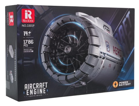 Zestaw Klocków Silnik Samolotowy 1786el.
