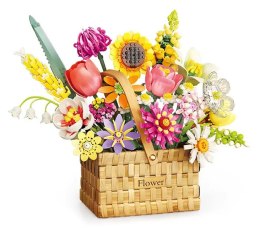 Zestaw Klocków Wiosenny Bukiet w Koszyku 1615el.