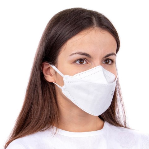 BOLISI Maska, Certyfikowana półmaska filtrująca FFP2 EN1492001 + A12009 BS-9501L