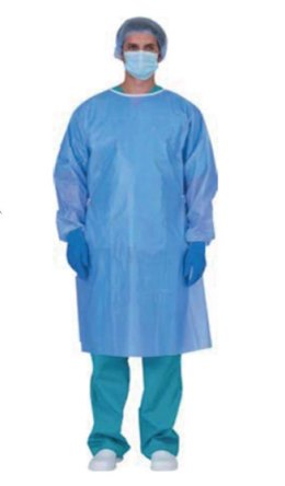 CARINE ROZM. M Fartuch izolacyjny pełnobarierowy typ 6 P-B, fartuch medyczny