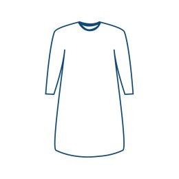 CARINE ROZM. M Fartuch izolacyjny pełnobarierowy typ 6 P-B, fartuch medyczny