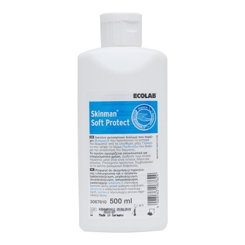 ECOLAB SKINMAN SOFT PROTECT 500 ml Wirusobójczy preparat do dezynfekcji rąk