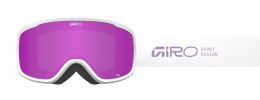 Gogle zimowe GIRO CRUZ MAUVE STACKED (OTG) (Cylindryczne) (Szyba lustrzana kolorowa AMBER PINK 19-42% S2) (NEW 2025/2026)