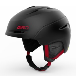Kask zimowy GIRO NEO MIPS matte black red roz. M (55.5-59 cm) (NEW 2025/2026)