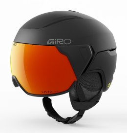 Kask zimowy GIRO ORBIT SPHERICAL matte black / VIVID ember roz. L (59-62.5 cm) (NEW 2025/2026)