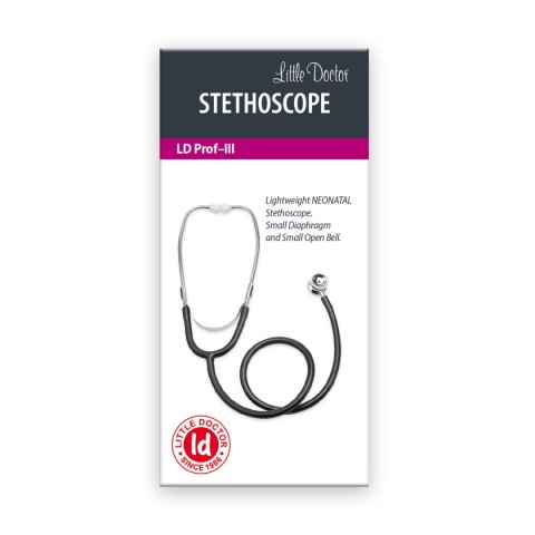 LD Prof - III Stetoskop neonatalny niebieski/dwugłowicowy/
