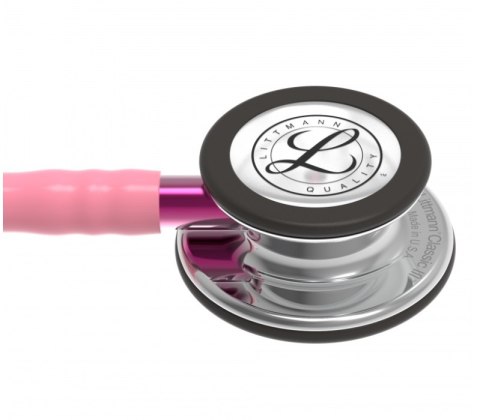 LITTMANN CLASSIC III 5962 MIRROR-FINISH PINK Stetoskop internistyczny, dwutonowy