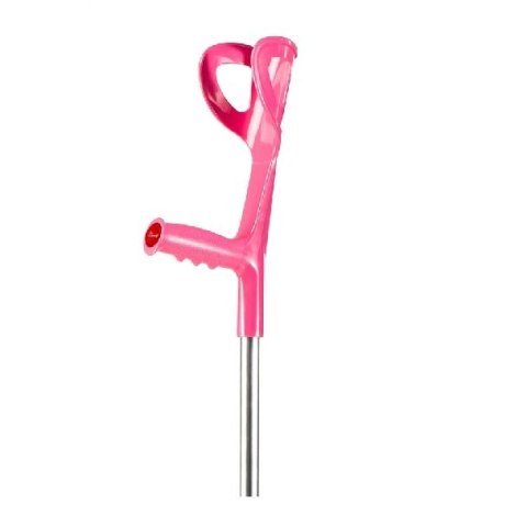 TIMAGO RÓŻOWO-SREBRNA Kula inwalidzka łokciowa, regulowana