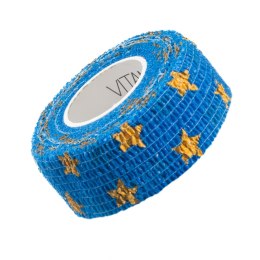 VITAMMY AUTOBAND GWIAZDKI 2,5cm x 450cm Elastyczny bandaż kohezyjny samoprzylepny