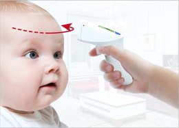 VITAMMY FLASH Termometr bezdotykowy na czoło i ucho, szybki pomiar, 40 szt.