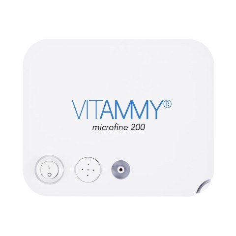 VITAMMY MICROFINE 200 Inhalator kompresorowy domowy, MMAD 3,16, cichy i kompaktowy
