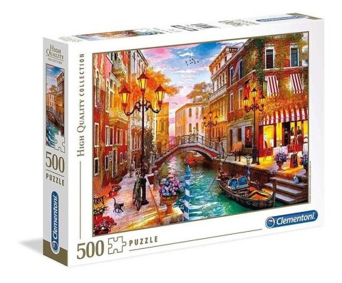 Clementoni: Puzzle 500el. HQ - Sunse Over Venice