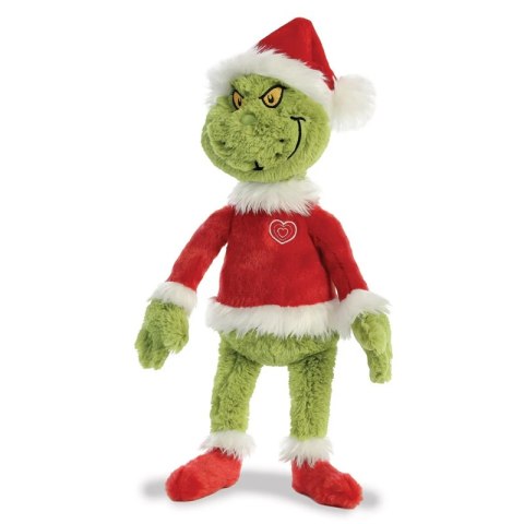 Grinch - Pluszowa maskotka / przytulanka Grinch w stroju Świętego Mikołaja 43 cm Eco-Friendly
