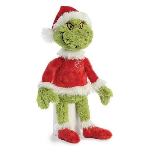 Grinch - Pluszowa maskotka / przytulanka Grinch w stroju Świętego Mikołaja 43 cm Eco-Friendly