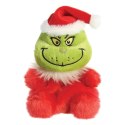 Grinch - Pluszowa maskotka / przytulanka siedzący Grinch w stroju Świętego Mikołaja 13 cm z kolekcji Palm Pals Eco-Friendly