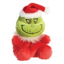 Grinch - Pluszowa maskotka / przytulanka siedzący Grinch w stroju Świętego Mikołaja 13 cm z kolekcji Palm Pals Eco-Friendly
