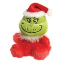 Grinch - Pluszowa maskotka / przytulanka siedzący Grinch w stroju Świętego Mikołaja 13 cm z kolekcji Palm Pals Eco-Friendly