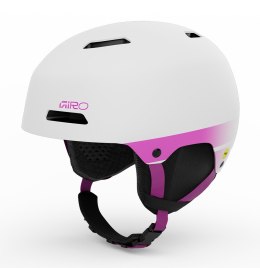 Kask zimowy GIRO LEDGE FS matte white pink roz. L (59-62.5 cm) (NEW 2025/2026)