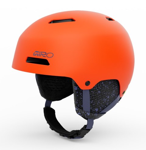 Kask zimowy juniorski GIRO CRUE matte orange roz. XS (48.5-52 cm) (NEW 2025/2026)
