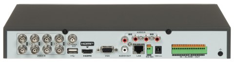 REJESTRATOR AHD, HD-CVI, HD-TVI, CVBS, IP IDS-7208HQHI-M1/XT/4A+8/4ALM 8 KANAŁÓW AcuSense Hikvision
