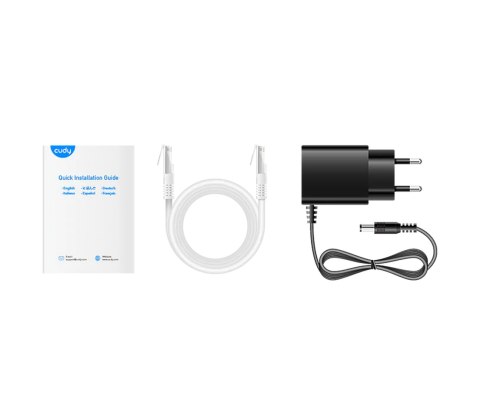 ROUTER WR1300E Wi-Fi 5, 2.4 GHz, 5 GHz 300 Mb/s + 867 Mb/s CUDY