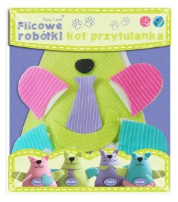 Robótki filcowe: Przytulanka - Kot | Toys Inn