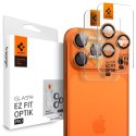 Spigen Optik Pro GLAS.TR EZ Fit Camera Protector 2-Pack - Szkło ochronne na obiektyw do iPhone 16 Pro / 16 Pro Max / 17 Pro / 17