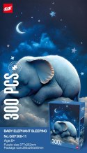 Zestaw Puzzli 300 el. Śpiący Słonik dla dzieci 8+