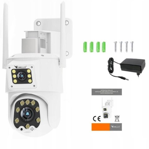 Kamera IP Orllo TZ8 Dual z panelem solarnym SM6030 PRO