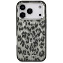 Karl Lagerfeld IML Leopard Pattern MagSafe - Etui iPhone 17 Pro (brązowy)