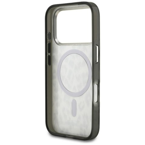 Karl Lagerfeld IML Leopard Pattern MagSafe - Etui iPhone 17 Pro (brązowy)