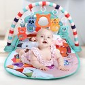 Mata edukacyjna dla niemowląt z pianinem- zielona