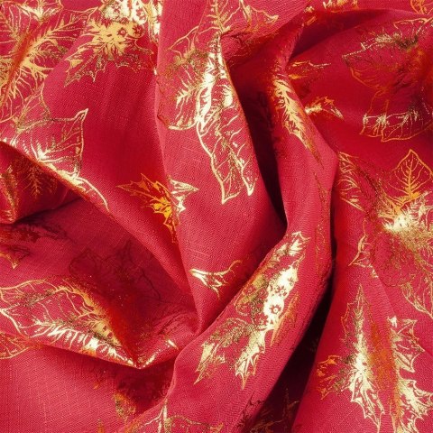 Obrus Świąteczny Plamoodporny 220 x 150 cm Czerwony EXCELLENT HOUSEWARE