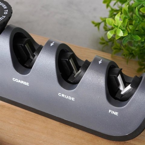 Ostrzałka do Noży z Regulacją Kąta Ostrzenia Czterofazowa VILDE 29x4,5x7 cm