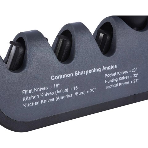 Ostrzałka do Noży z Regulacją Kąta Ostrzenia Czterofazowa VILDE 29x4,5x7 cm