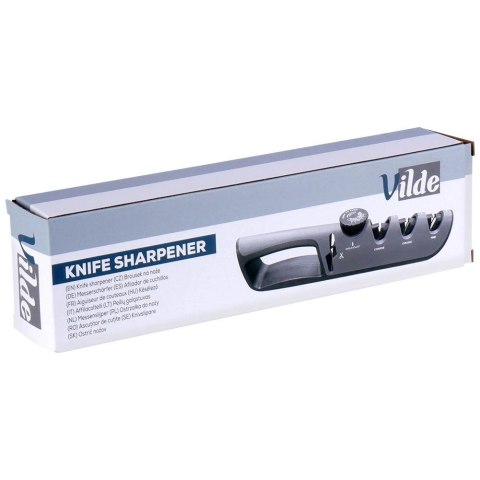 Ostrzałka do Noży z Regulacją Kąta Ostrzenia Czterofazowa VILDE 29x4,5x7 cm