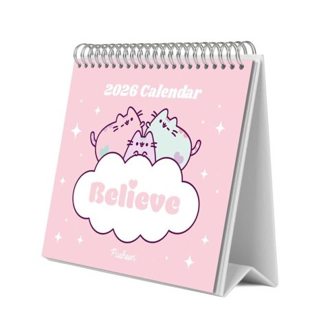 Pusheen - Kalendarz biurkowy 2026 rok 17x20 cm