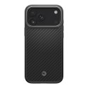 Spigen Enzo Aramid T Mag MagSafe - Etui do iPhone 17 Pro Max (Black/Silver)