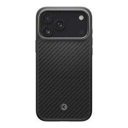 Spigen Enzo Aramid T Mag MagSafe - Etui do iPhone 17 Pro Max (Black/Silver)